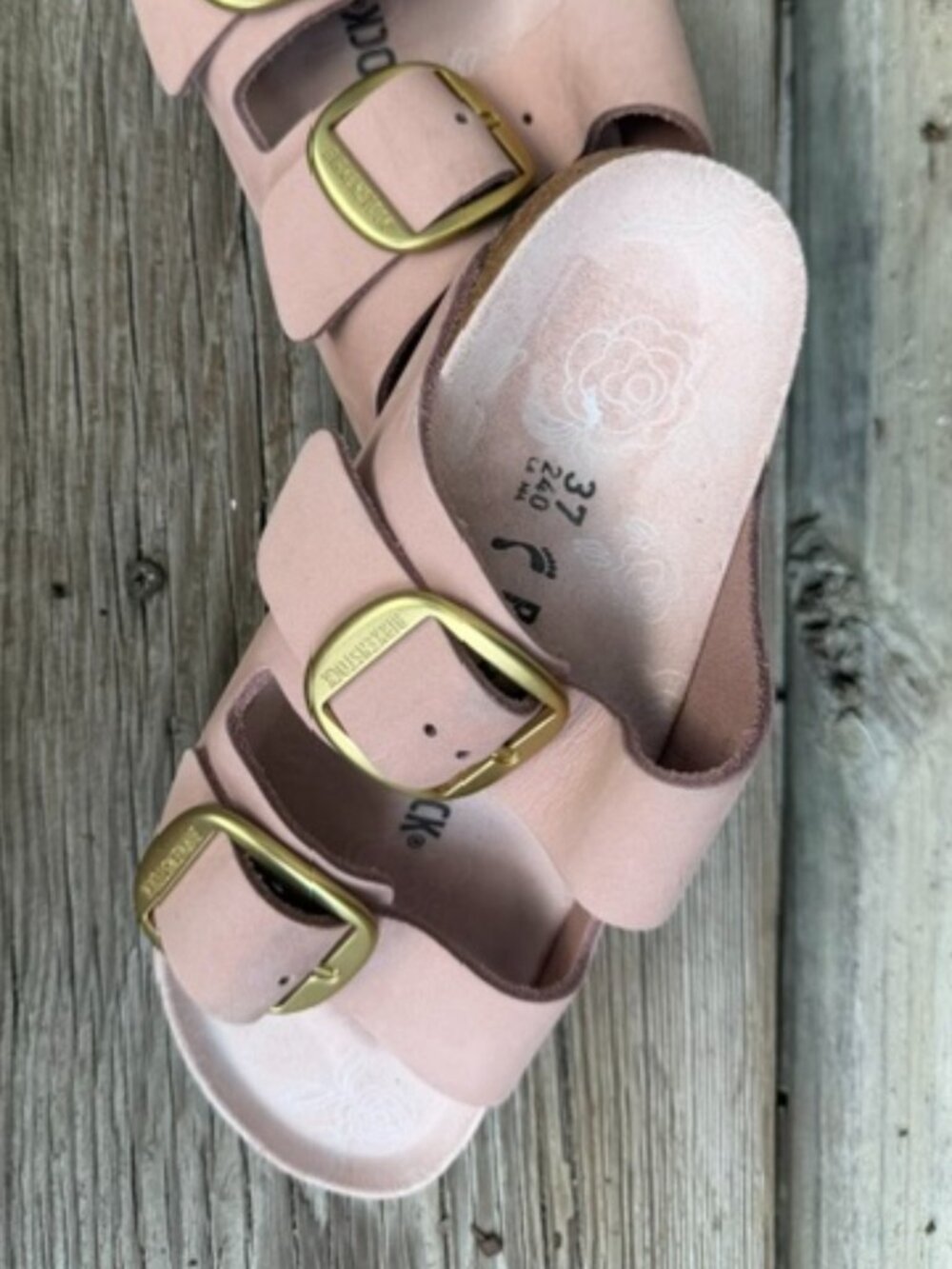 Birkenstock Arizona Big Buckle Slide Sandal Sz 37 NEW